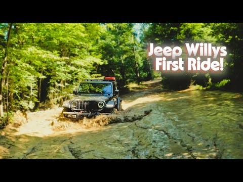 First off-road experience with the 2 door 24' Jeep Wrangler Willys