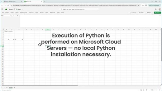 Python in Excel | Mariusz Ferdyn