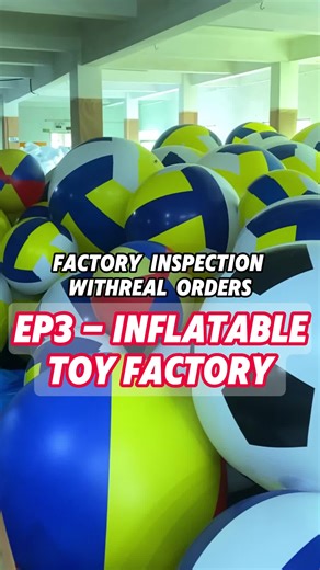A Factory makes 1 B Inflatable Toys Every Year | Factory Tour in China #trends#pfy #factory #manufacturing #dropshipping2025 #dropshippingtips #shopify #rubber #inflatable