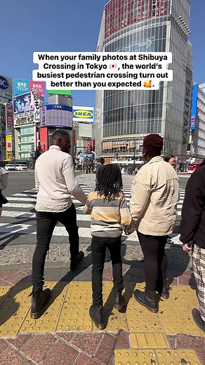 8.9K views · 553 reactions | When your family photos at Shibuya...