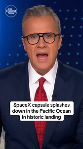 69K views · 1.6K reactions | A SpaceX capsule carrying two NASA astronauts, a Japanese flier, and a Russian cosmonaut splashed down in the Pacific Ocean on Saturday, wrapping up nearly five months in space. Crew 10 was the first NASA-sponsored crew to land in the Pacific. | CBS Evening News | Facebook