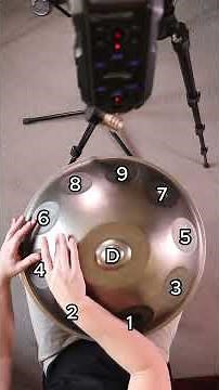 Learn the handpan easily with the Easy Handpan method 🚀 #handpantutorial #handpantutorial