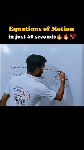 Class 9th Equations of Motion🚀 #motion #class9th #newtonslaws #lawsofmotion #science #maths #memes