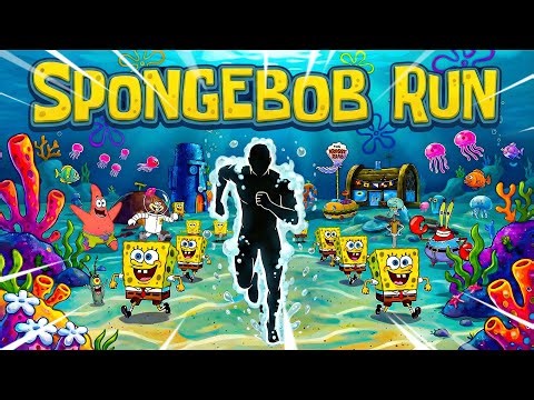 SPONGEBOB RUN Immersive Interactive Warm Up | Bikini Bottom Chase 🦀 | Viral Interactive Game