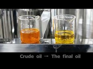 Small oil refinery machine