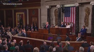 President Trump speaks on unity between parties and the border wall in State of the Union Address