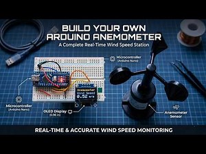 How to Make a Wind Speed Meter with Arduino & Anemometer