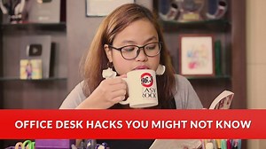Try these simple desk hacks and see how much you improve your performance and productivity! | Easy Rock Manila