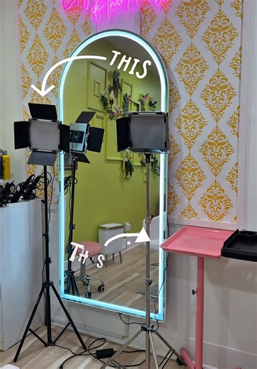 Transform Your Hair Studio with Mounted Ring Lights