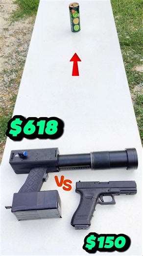 Laser gun vs Glock 17 🔥 |Testing Power 😱