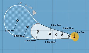 Hurricane Lane path: Category 3 Hurricane Lane heads towards Hawaii