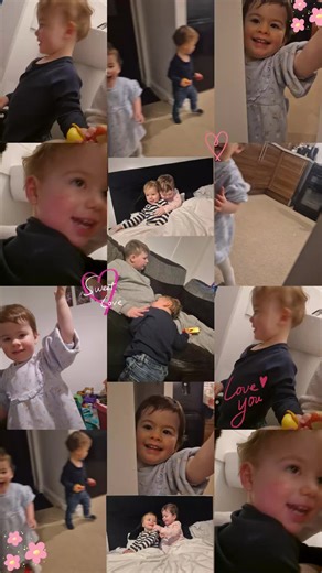 Sleepover with Auntie Jess and Elliott ❤️ we love you both so much @fallannlisaa