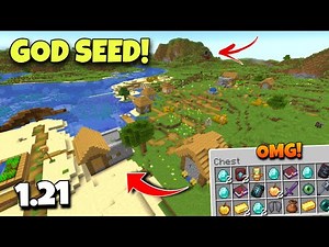 🔥(God Seed) For Minecraft 1.21 Java Edition | Seed Minecraft 1.21 Java | Minecraft Seeds