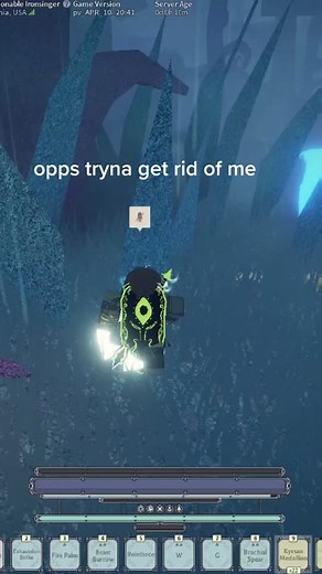 voice of sequestration was watching over me 🙏🏾🙏🏾 #fyp #deepwokenroblox #deepwoken #roblox