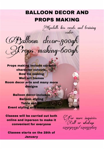 Master Balloon Installation and Prop Making