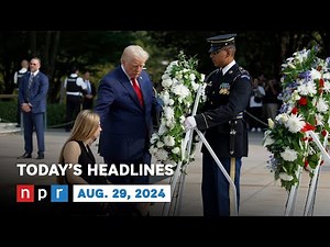 Trump Shares Video With Footage From Arlington | NPR News Now