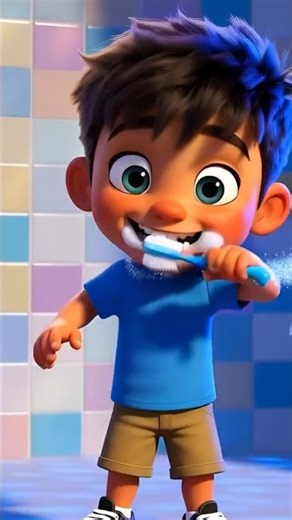 🌟 "Why Brushing teeth is Important! | Kids Brushing Story" 😁✨