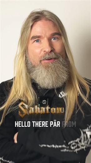 Pär’s here to remind you that our concert film is officially OUT on video streaming services! You can now watch it on Amazon Prime Video, Apple TV, and YouTube. Who’s up for hosting a full-blown heavy metal show at home? 😉 To find out more and get streaming links, visit sabaton.film or click the link in BIO! | Sabaton