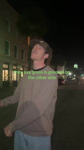 but the reality is the grass is green where you water it #singing #cover #singer overcompensate #dylandenton