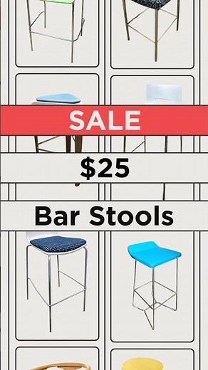 Sale: $25 Bar Height Stools