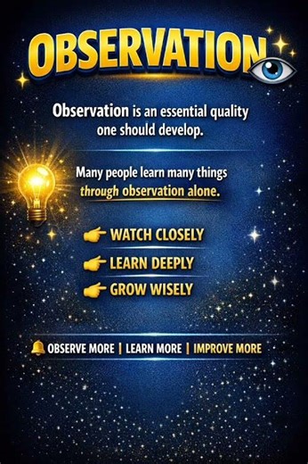 #positive what is observation