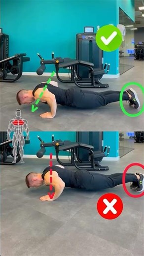 {Save&Try} A subtle change to hit more the chest#chest #chestworkout #pushup #gymworkout #gymtip