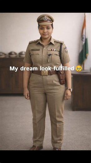 Durga Bhavani | Finally My dream job look fulfilled by AI 🥹#viral #trendingreels #trending #instagram #police | Instagram