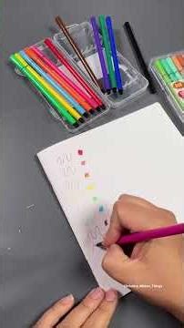 Dollar Tree Fine Liner Pens! #budgetcrafting #stationeryaddict #dollartree