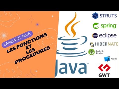 Vidéo #3 : Les Fonctions et les Procédures en langage JAVA