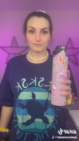 Laurenzside VSCO Girl Transformation with Hydroflask