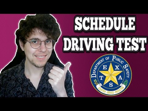 How To Schedule Driving Test On Texas DPS