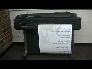 HP DESIGNJET T520 PRINTER