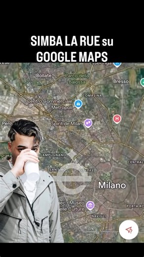 SIMBA LA RUE su GOOGLE MAPS #babygang #simbalarue #maranza