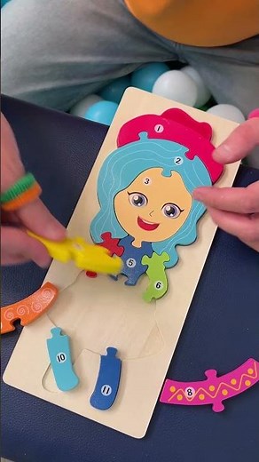 🔢 Learn To Count Step By Step While Solving A Puzzle #kids #learning