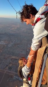 Sunset skydives from hot air balloons | Epic GoPro thrill & adrenaline rush!