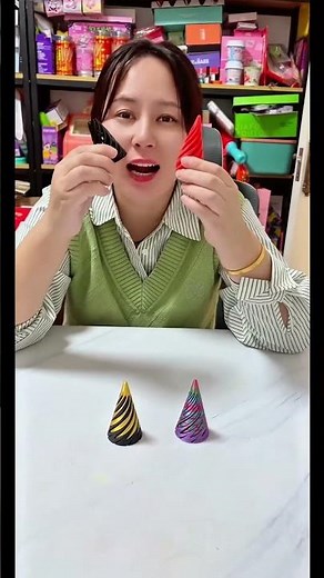 ✨ Double Fun Spiral Cone – Twist, Turn & Fly! 🔄