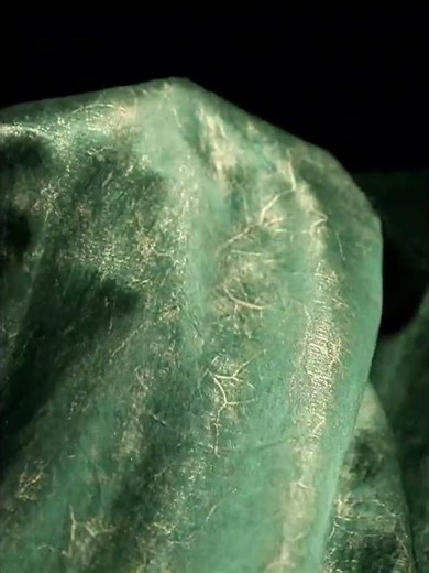 Green Gold Satin Fabric | Draping Chinese-style Blouse & Dress Material