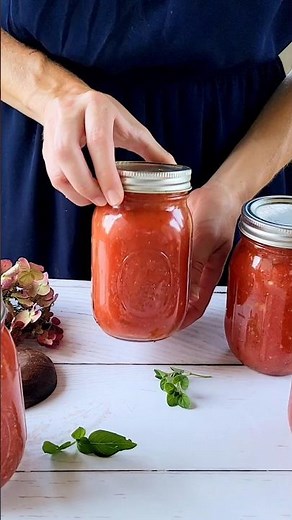 Easy Canned (or frozen) Marinara Sauce