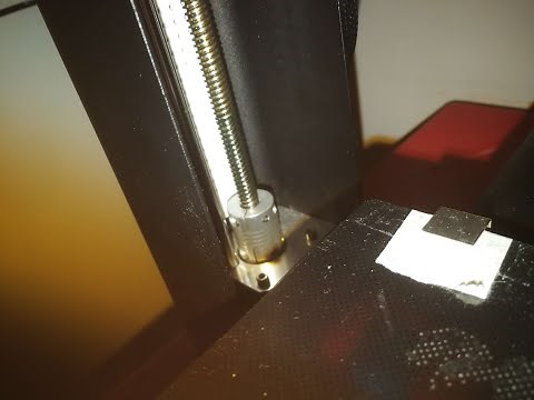 How to Fix Z axis creaking squeaking JGaurora A5 3d printer.