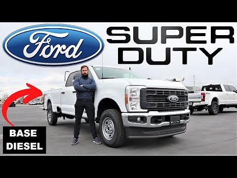 2023 Ford F-350 XL (Power Stroke): Finally An Affordable Diesel Truck!