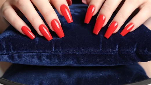 Red nails tap velvet bliss ✨🔵💅 #ASMR #TappingTriggers #VelvetVibes #asmr #tapping #triggers #rednails #velvet #relaxing #tingles #sounds #asmrvideo #nailtapping