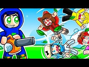 Ayush More op and ekta more op joined blow simulator in roblox game op