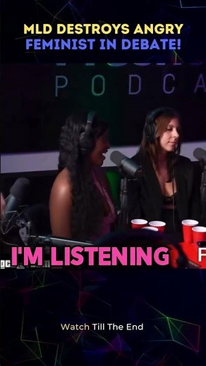 Feminist CRUSHED in Debate !