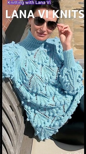 👚 My Raglan Sweater | Elegant Hand-Knit Design + Pattern Diagram #shorts