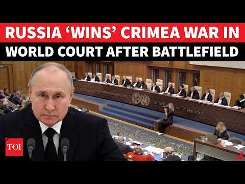 Major Legal Blow For Ukraine As Hague Tribunal Rejects Kyiv’s Crimea Claims | Watch
