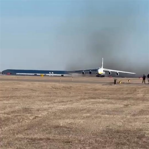 "Wichita, you just witnessed history!" Watch as the legendary Antonov An-124, one of the largest cargo aircraft in the world, takes off from Wichita. 🎥 Wichita Dwight D. Eisenhower National Airport | KAKE News