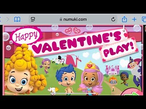 Nickelodeon’s Bubble Guppies Happy valentine 💘 day play game walkthrough