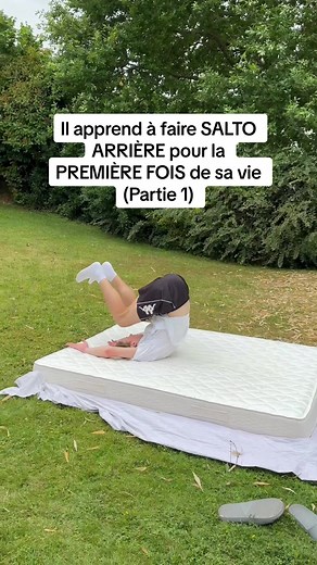 Apprentissage du salto arrière pour débutants - Partie 1