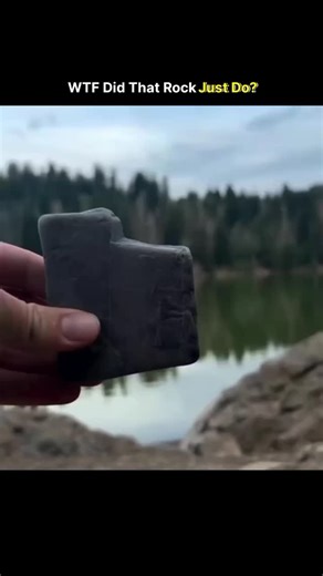 S C I E N C E | This video captures the simple physics behind rock-skipping-a motion where a flat stone, thrown with enough speed, spin, and the right... | Instagram