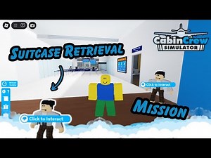 How to Complete the Suitcase Mission! | Cabin Crew Simulator – ROBLOX
